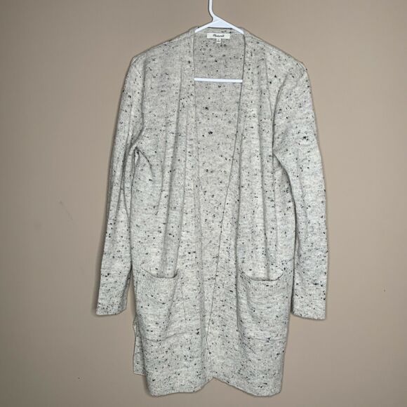 Madewell Gray Donegal Kent Cardigan Sweater Sz XS - Picture 5 of 11